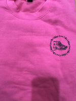 Pink Converse Sweatshirt (Medium)
