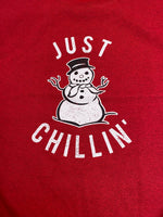 Just Chillin’ Sweatshirt Red Pepper